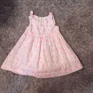 Gap Toddler pink llama dress
